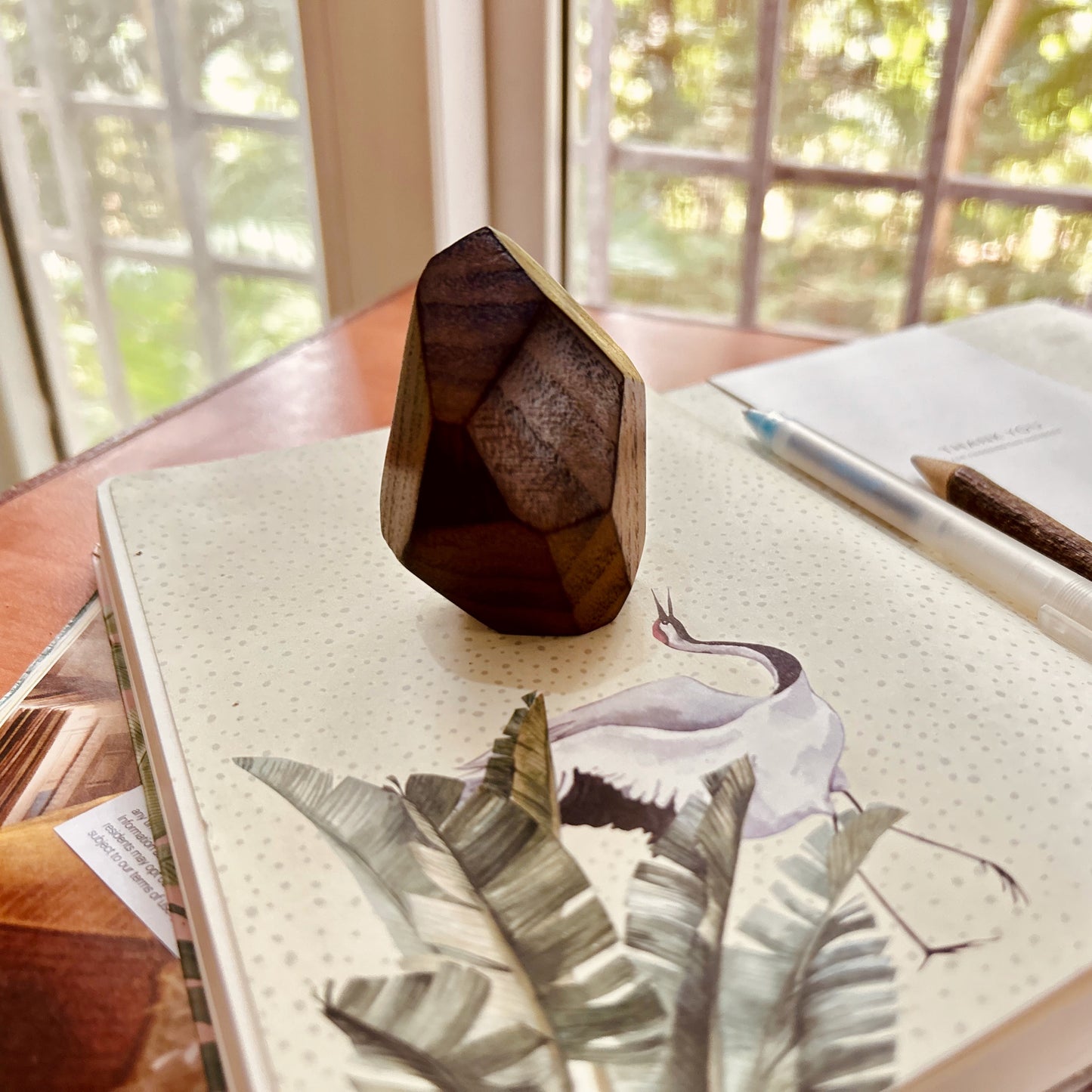 Paper weight / grounding blocks